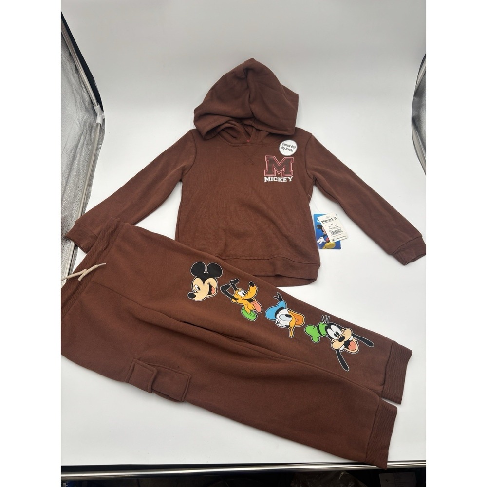 Mickey Mouse Club House Hoodie & Pants Set Boys Size 5T